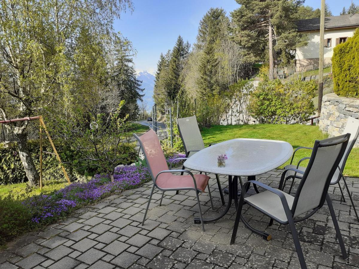 Ferienwohnung Les Loulou Savièse Exterior foto